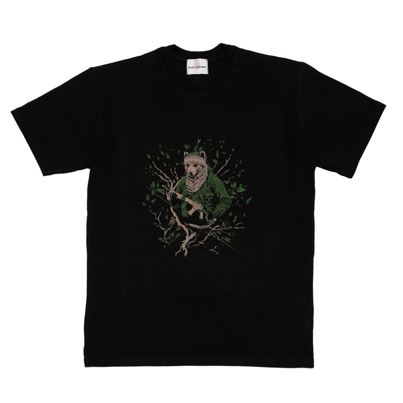 T-Shirt Pindos Atletico "ΔΕΝΤΡΙΜ" Black