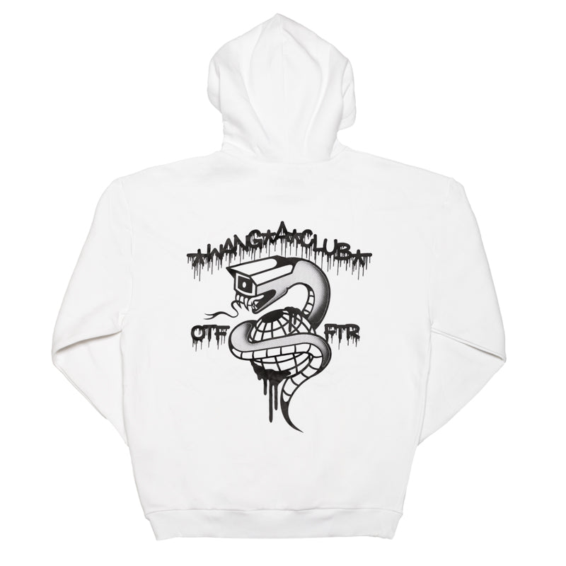 Hoodie Wang White ”OTF - FTR”