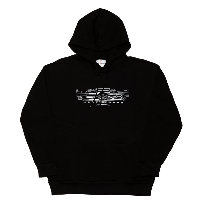 Hoodie Wang Black ''Yard''