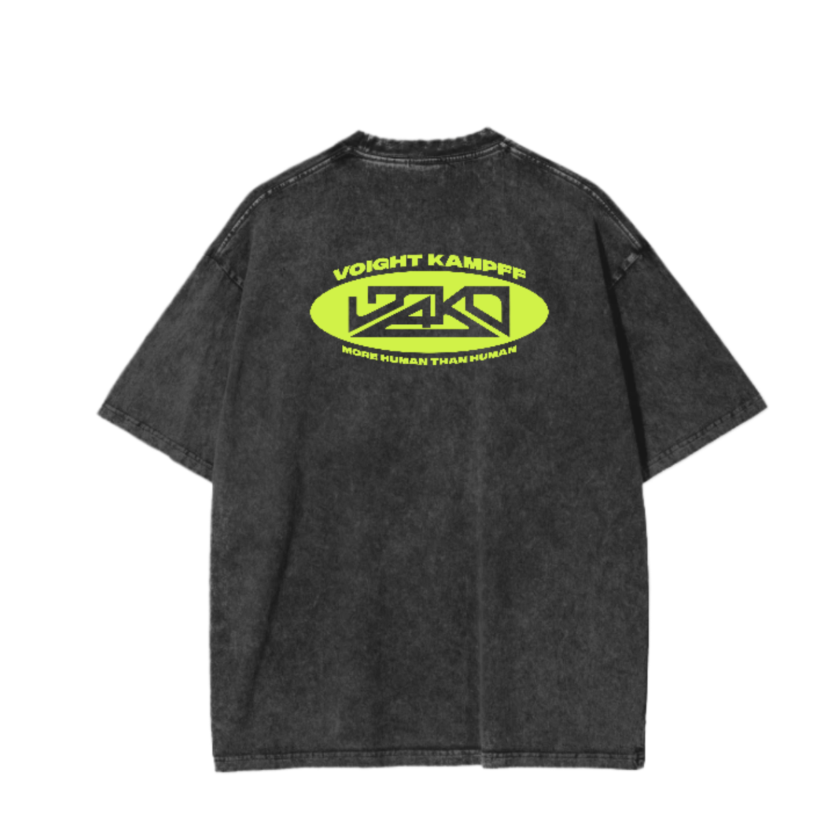 T-shirt Acid Wash "Jako" Black