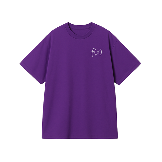 T-shirt "F(x)" Chaos Purple