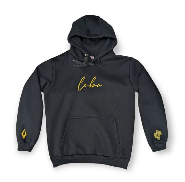 Hoodie Lobo Black