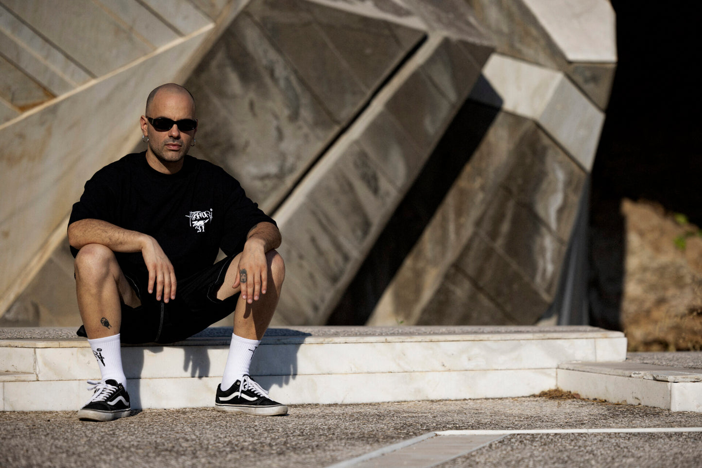 ΑΤΕ T-Shirt The Black “ATERROR TAG”