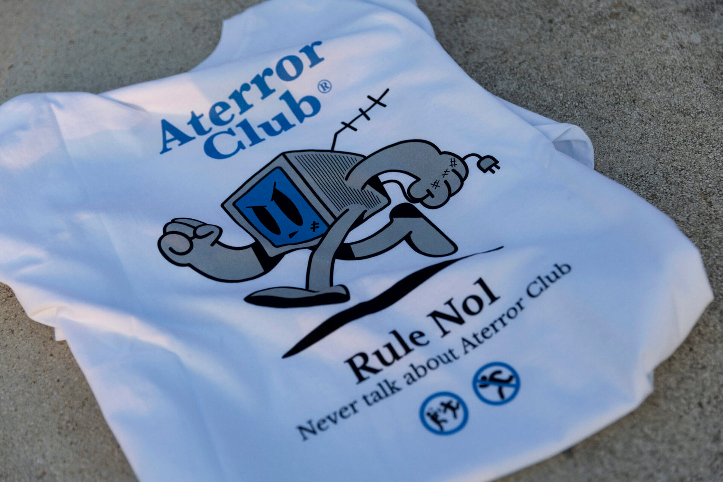 ΑΤΕ T-Shirt White “ATERROR CLUB”