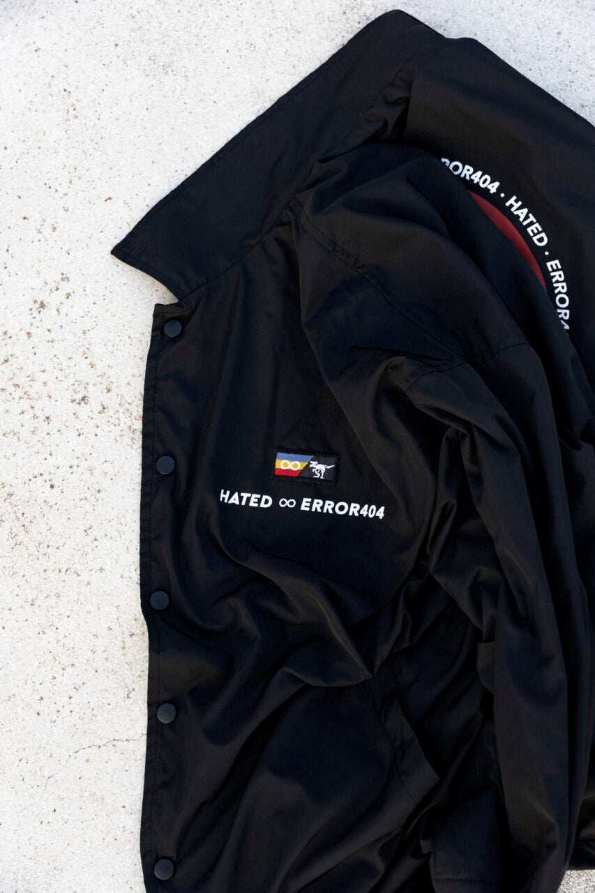 ΑΤΕ x Hated Coach Jacket Black