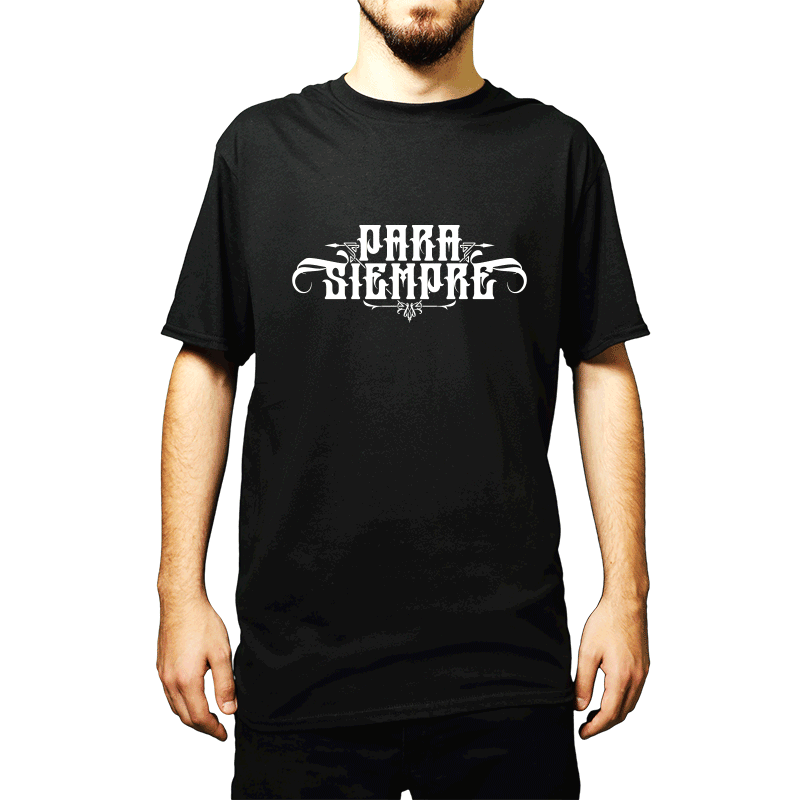 T-Shirt 12os Pithikos Black ''Para Siempre'' Black