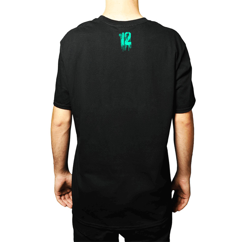 T-Shirt 12os Pithikos Black 'We Stand Strong''