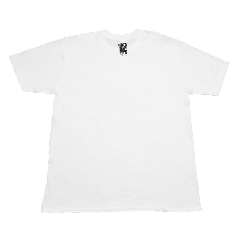 T-Shirt 12os Pithikos Fighter (We Stand Strong) White