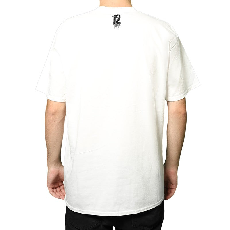 T-Shirt 12os Pithikos Fighter (We Stand Strong) White