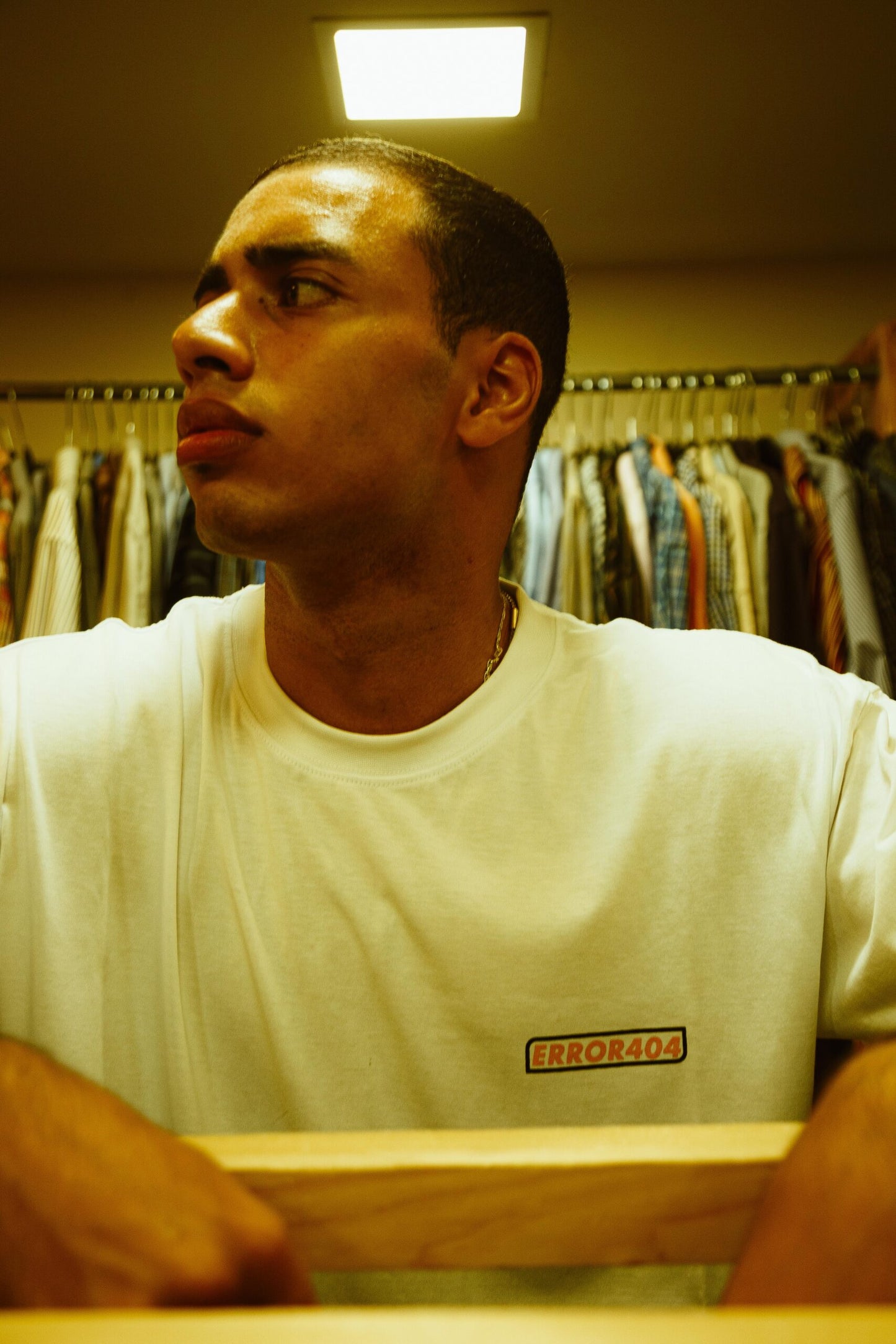 ΑΤΕ T-Shirt White “Planet on Fire”