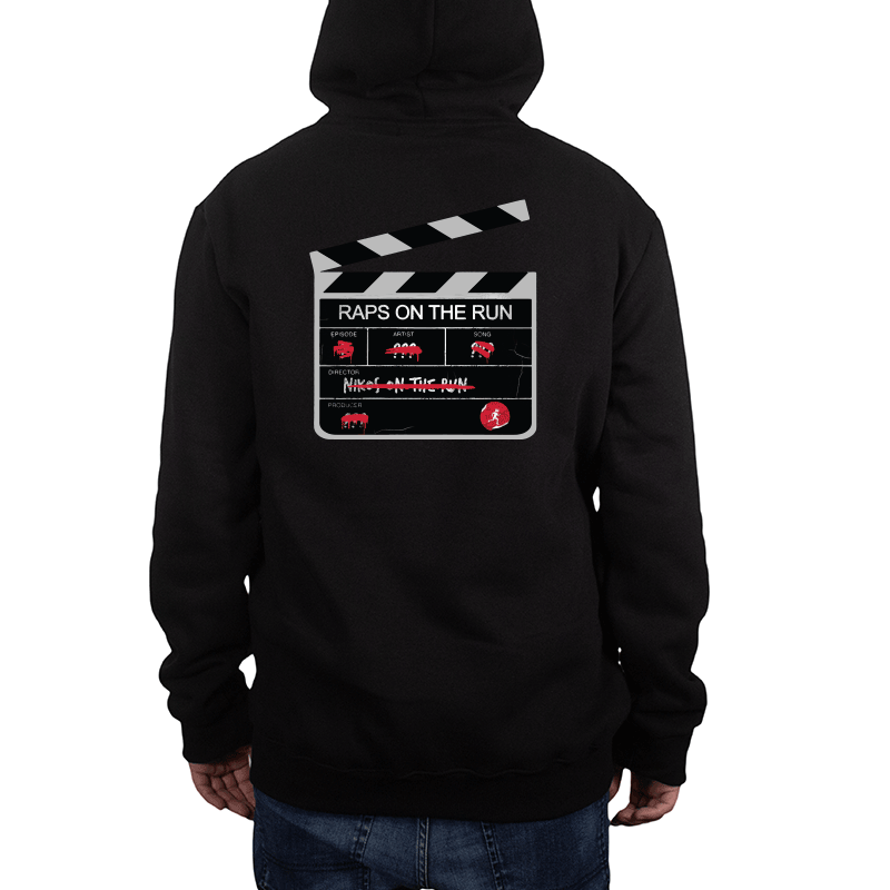 Hoodie Raps On The Run Black