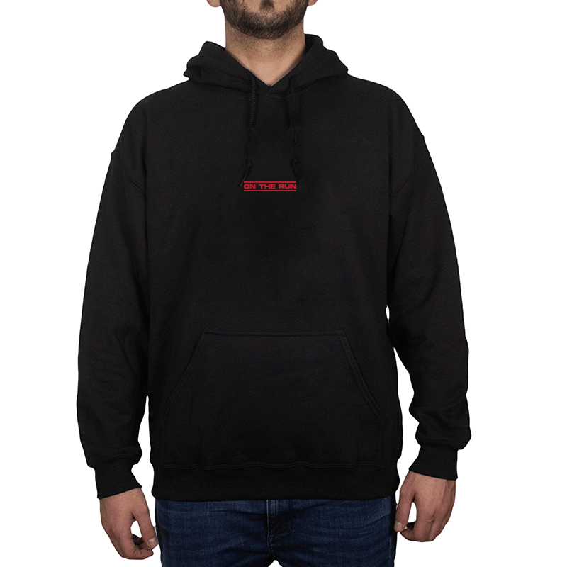 Hoodie Raps On The Run Black