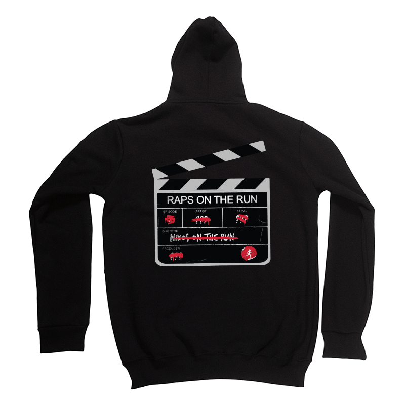 Hoodie Raps On The Run Black