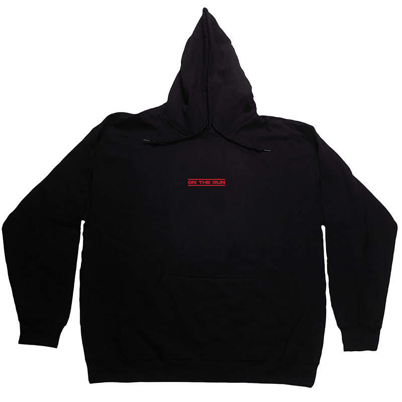 Hoodie Raps On The Run Black