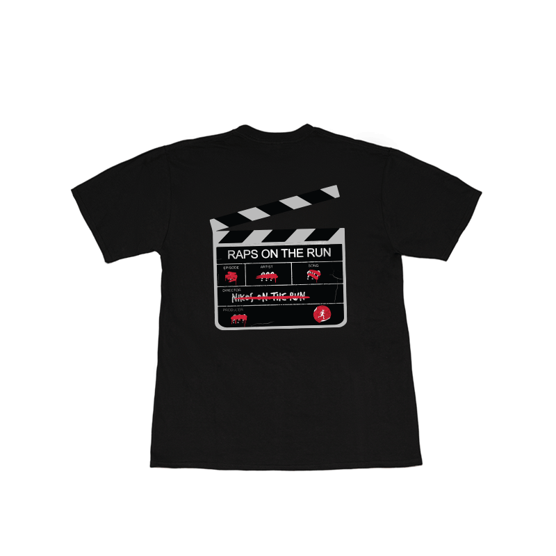 T-Shirt Raps On The Run Black