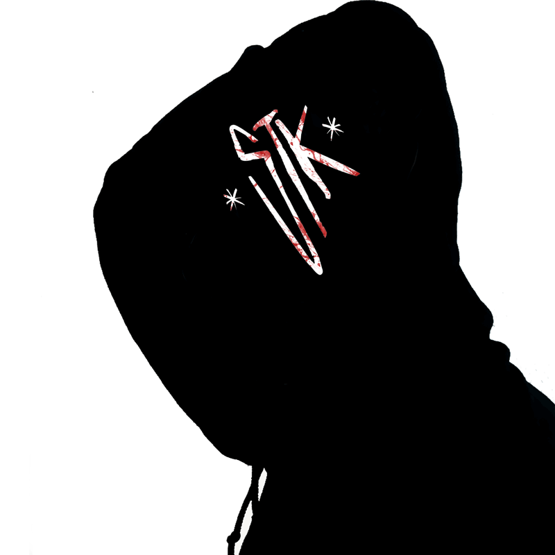 Hoodie STK Black Ξύλινα Σπαθιά