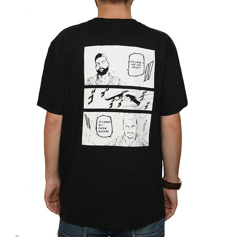T-Shirt Smuggler X Long3 Black