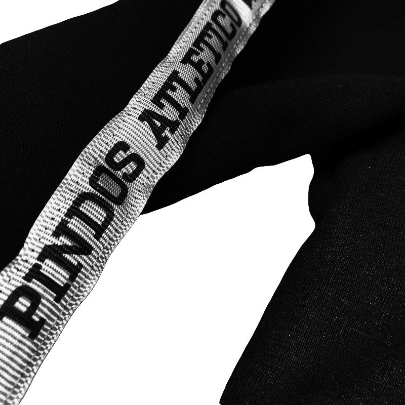 Combo Hoodie + Sweatpants Pindos Atletico Black With Tape