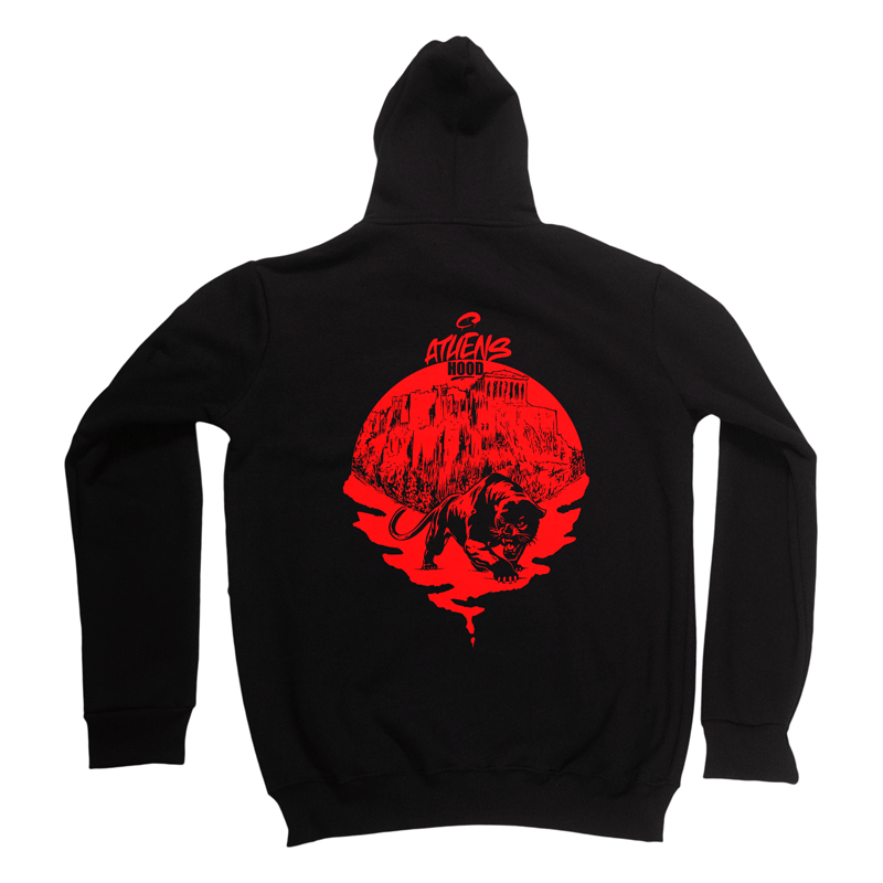 Hoodie Athens Hood x Slay On Fleek black