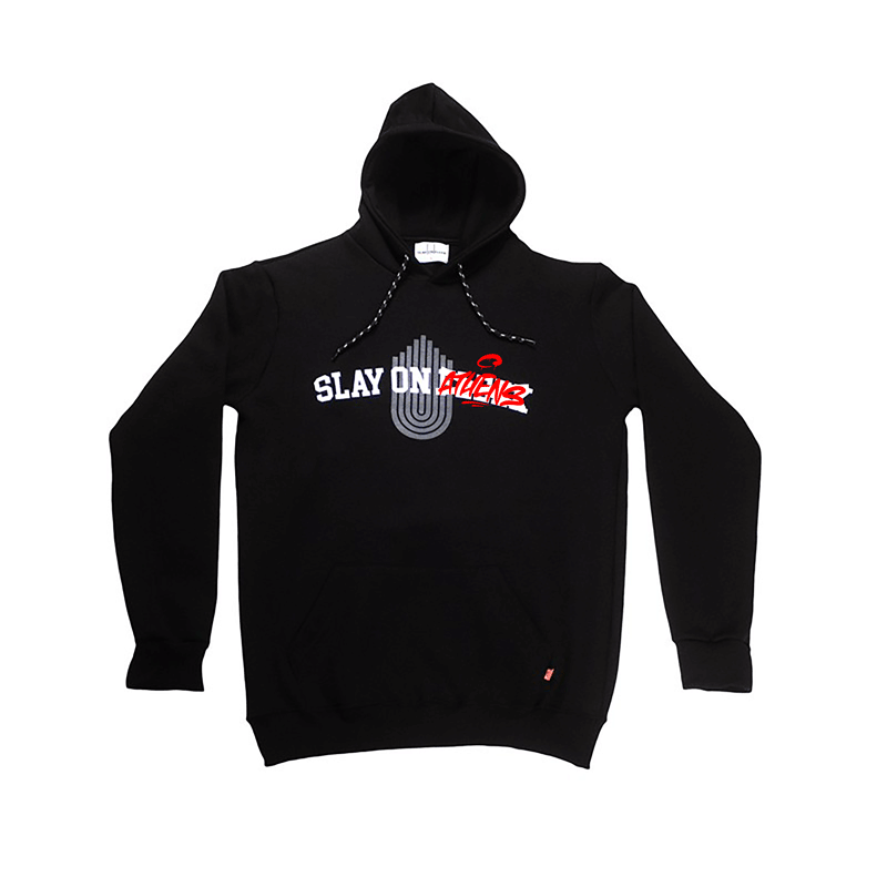 Hoodie Athens Hood x Slay On Fleek black