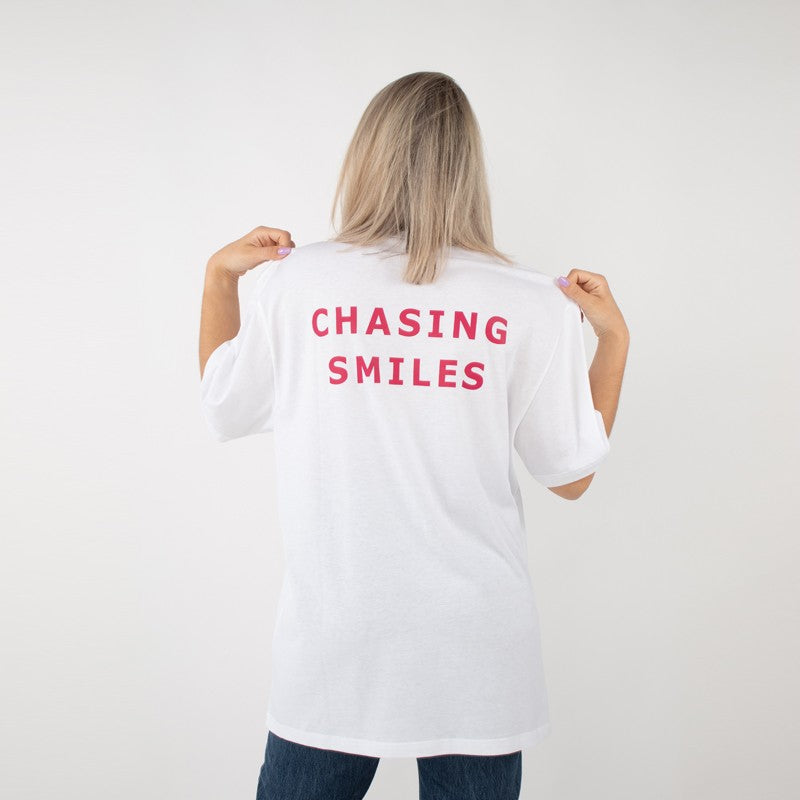 T-Shirt Pins ‘Smile’ White