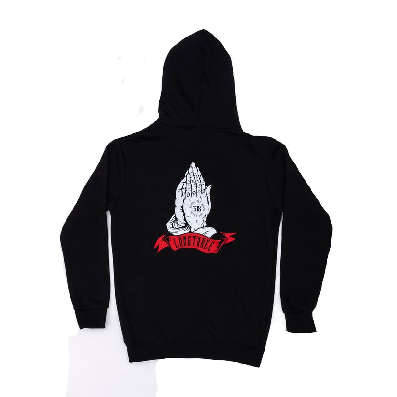 Hoodie Long3 Black (Pray)