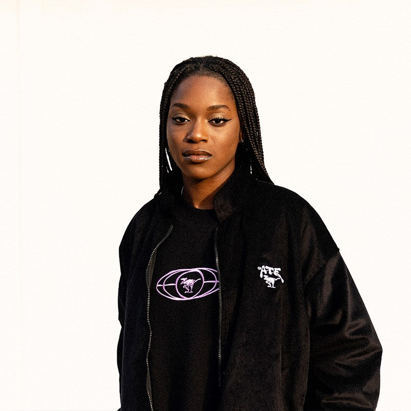 ATE Corduroy Jacket Black