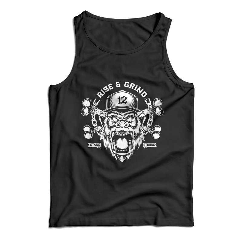 12os Pithikos Tank Top Black