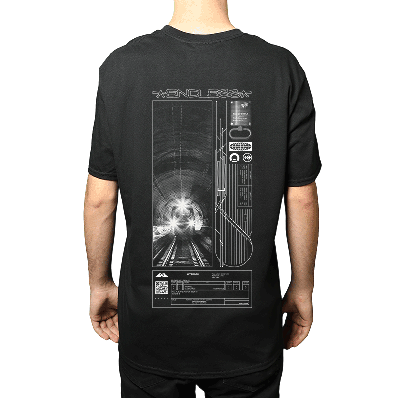 T-Shirt Wang Black ''Interrail''