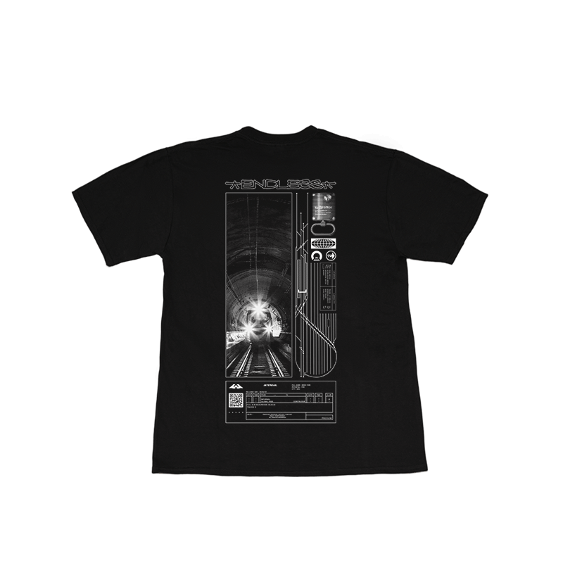 T-Shirt Wang Black ''Interrail''