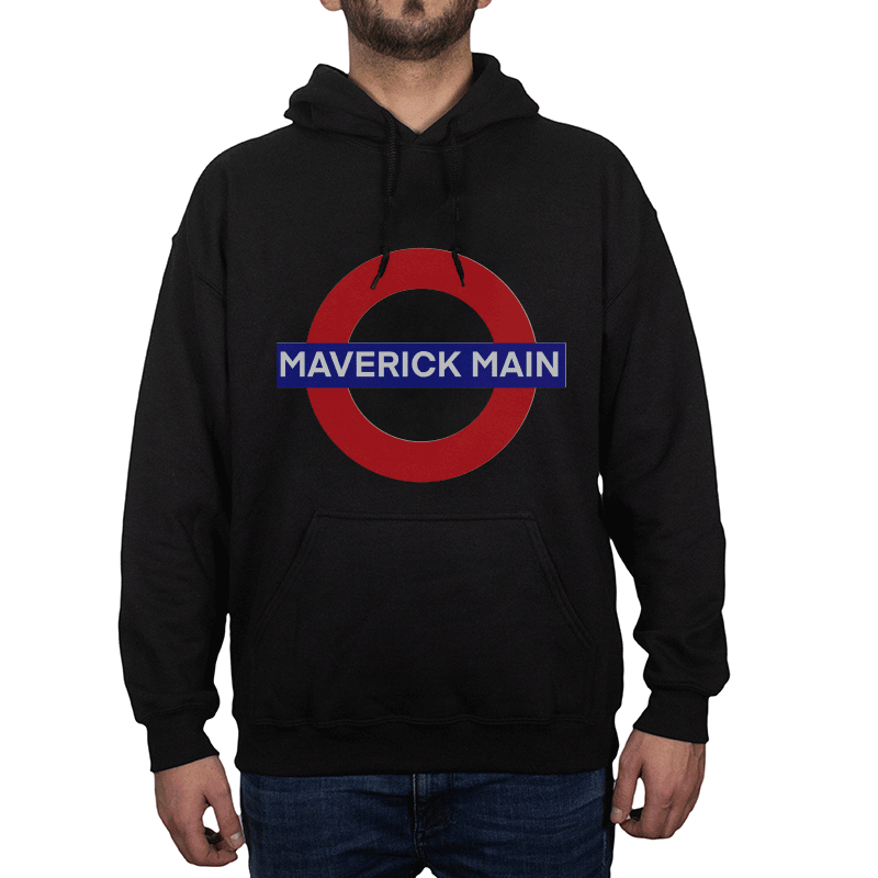 Hoodie Maverick Black