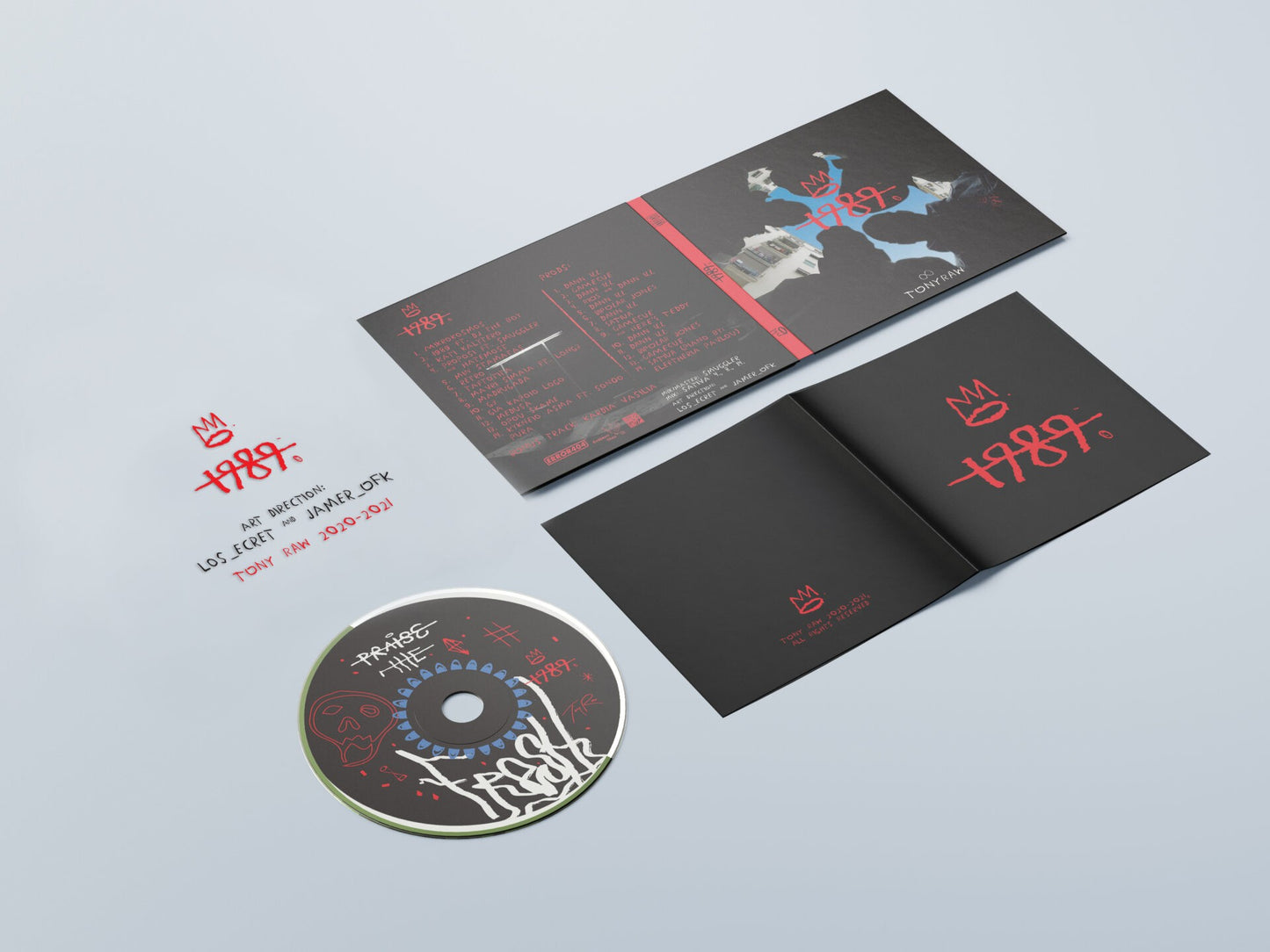 Album Tony Raw- 1989