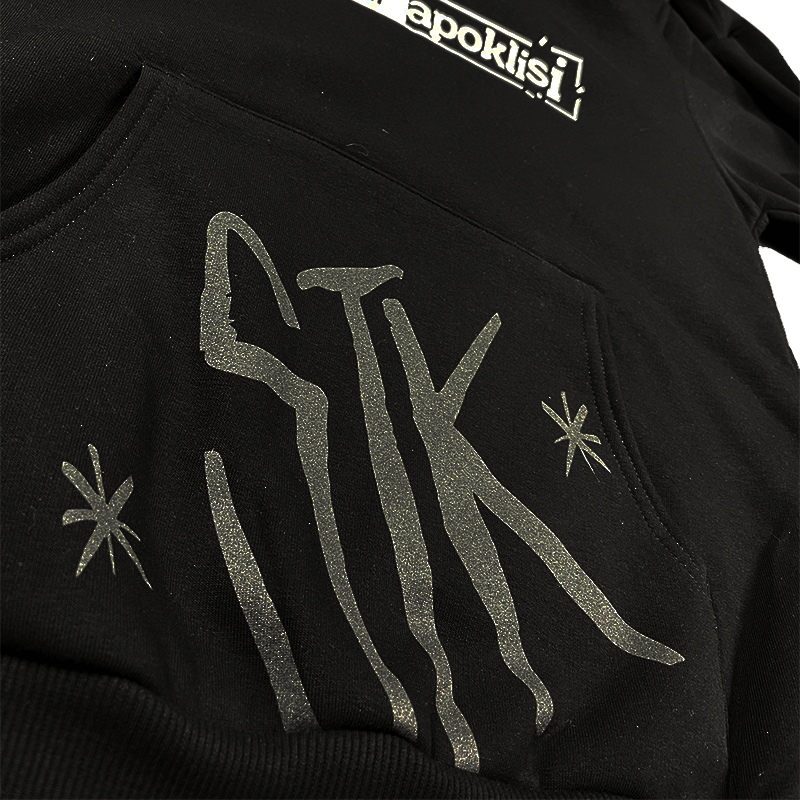 Hoodie STK Black ''Apoklisi''