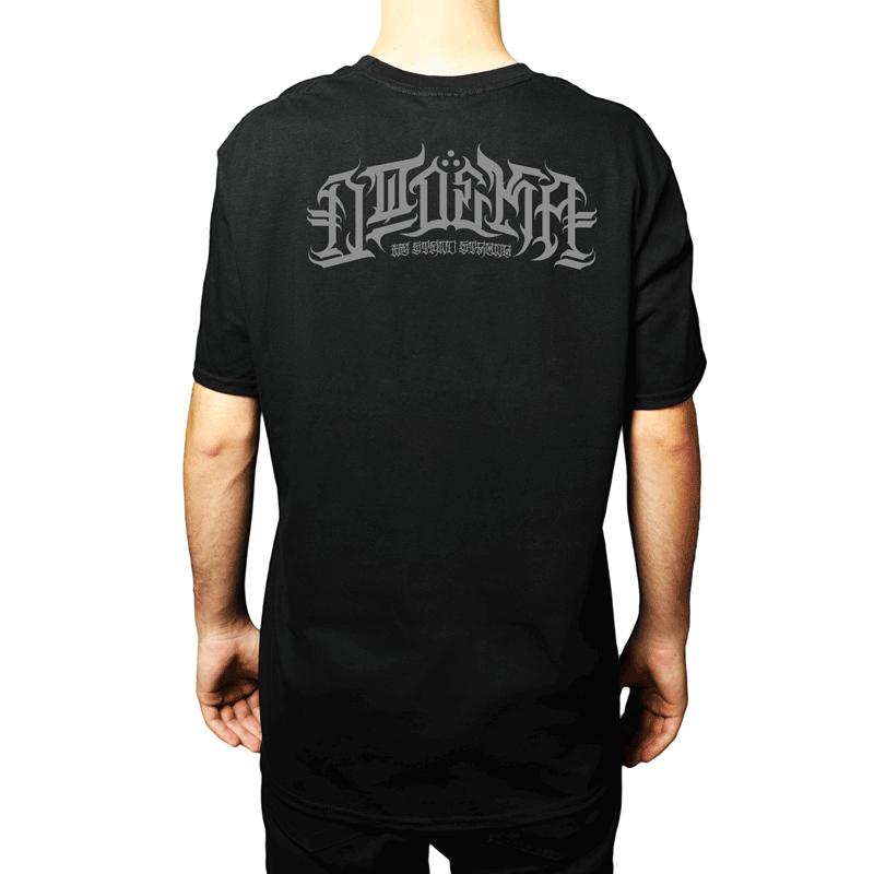 T-Shirt 12os Pithikos Hardcore Black