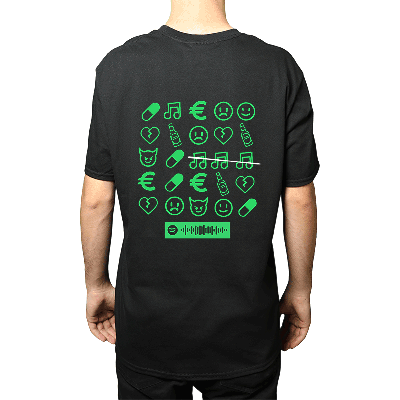 T-Shirt Trouf My Life Vol.1 Black