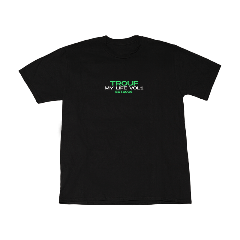 T-Shirt Trouf My Life Vol.1 Black