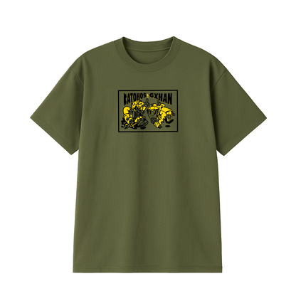 T-shirt Gxhan x Katohos "Athinorama" Olive