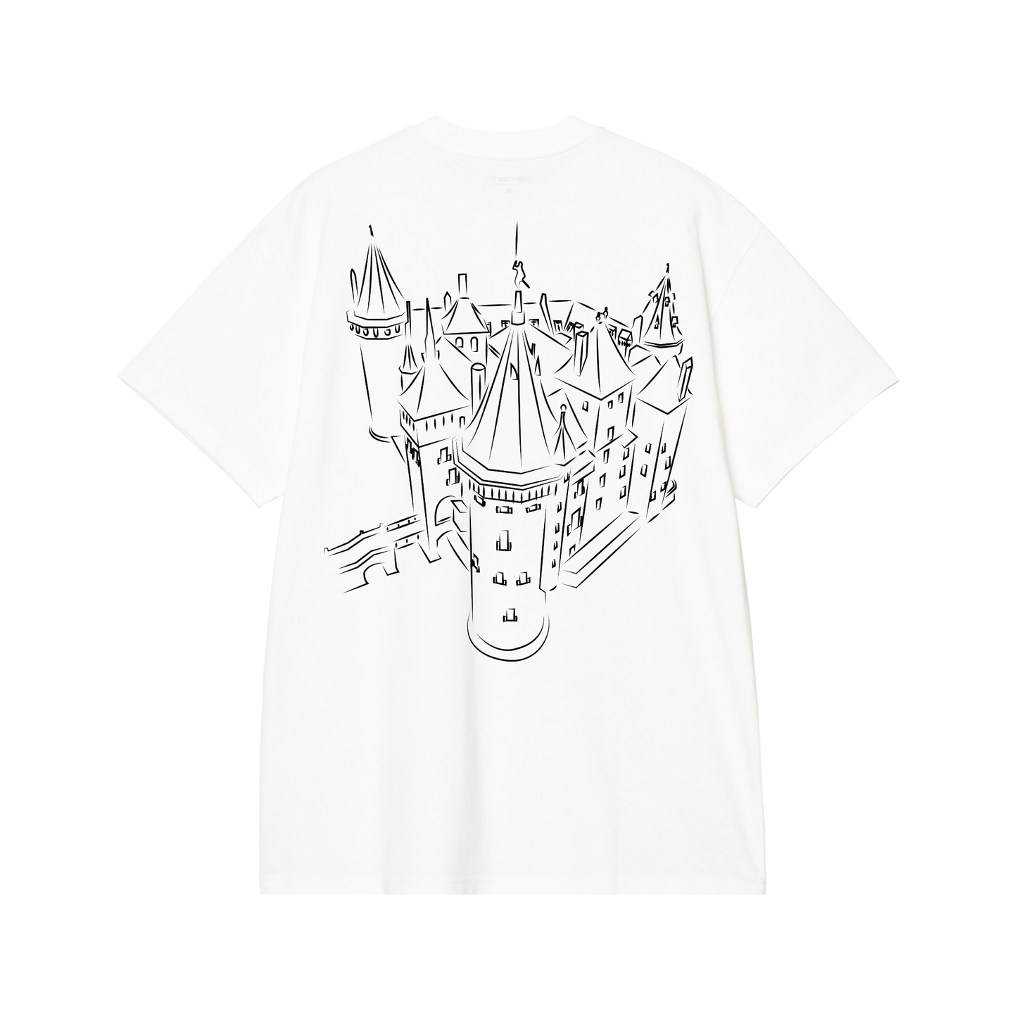 T-Shirt "Kasteel" White