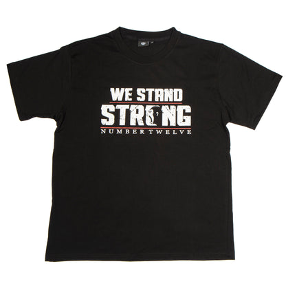 T-Shirt 12os We Stand Strong II Black