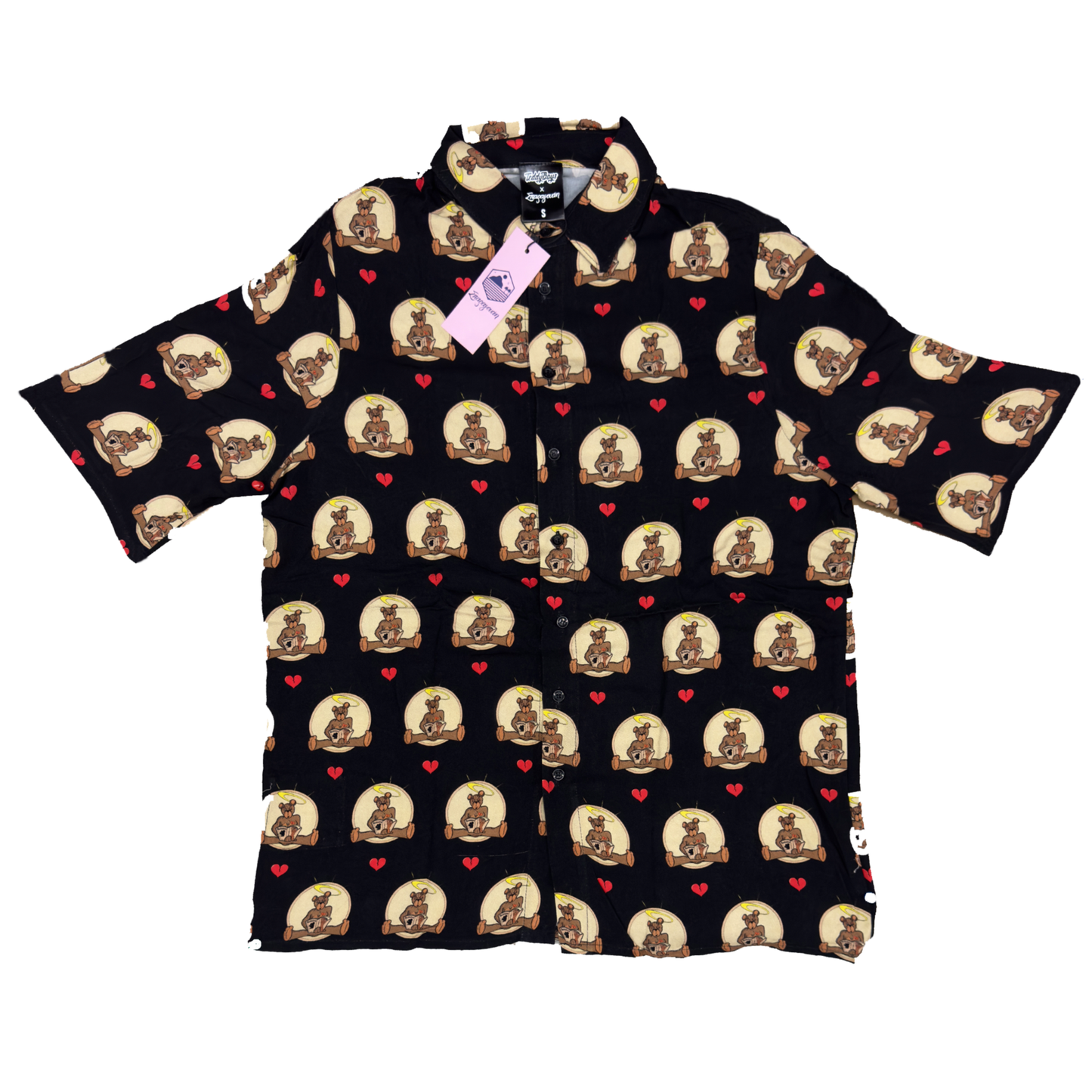 S/S Shirt Eisvoleas ''Teddy Boys x Sparagouay'' Black