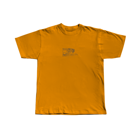 Pre Order - T-shirt "Katohos" Dark Yellow