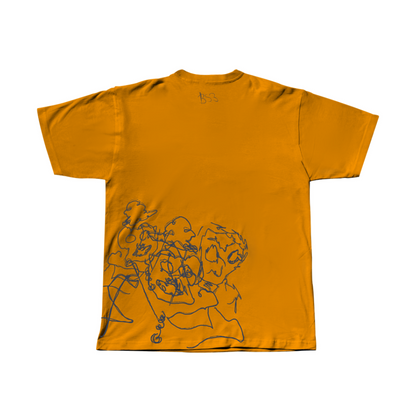 Pre Order - T-shirt "Katohos" Dark Yellow