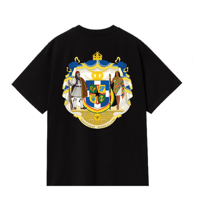 Pre Order - T-shirt ΝΤΜ "Μαύρη Ελλάδα" Black