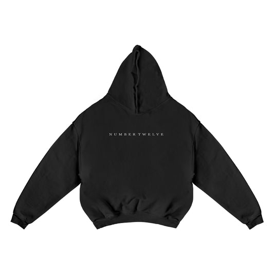 Hoodie 12os Number Twelve ''Para Siempre'' Black