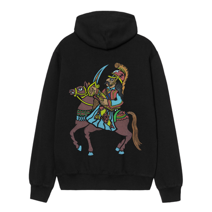 Hoodie NTM "ΘΡΑCOC" Black