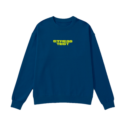 Crewneck Phaser "Stress Test" Blue