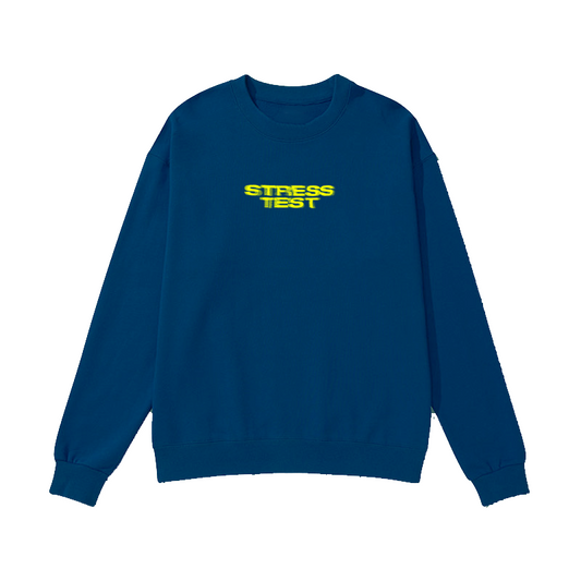 Crewneck Phaser "Stress Test" Blue