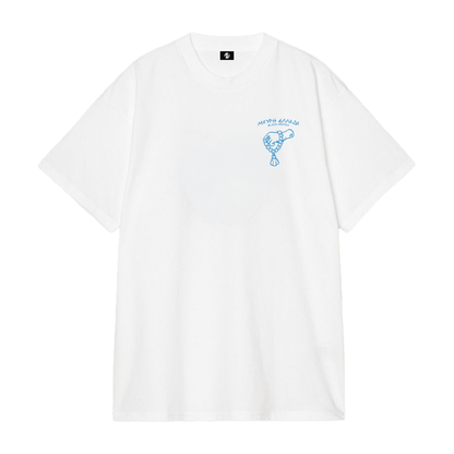 Pre Order - T-shirt NTM "«ΙΣΙΔΕΙΟΝ» Ο ΧΑΡΤΗΣ" White