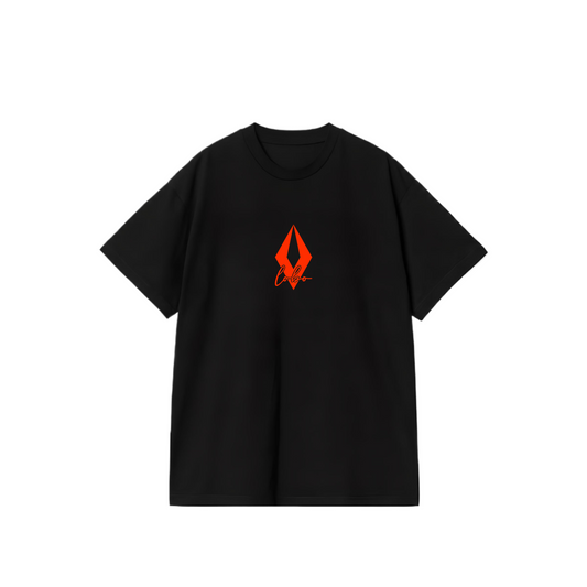 T-Shirt "Lobo" Black/Orange