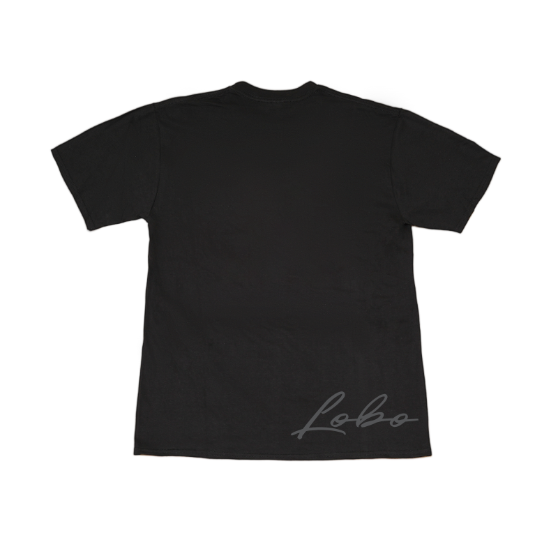 T-Shirt Lobo ''C'est la vie'' Black